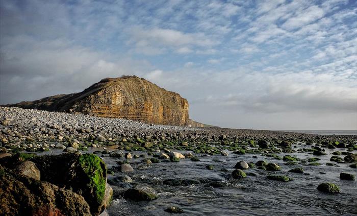 Llantwit Major’s beach, Cwm Colhuw, where there’s a café, great rock pools and easy access to the Wales Coast Path.